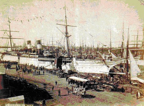 Muelle de La Boca - 1888 Muelle de La Boca