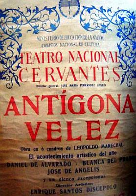 Antígona Vélez, de Leopoldo Marechal